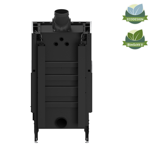 Kamineinsatz Hitze Trinity 80x35x53.G 12 kW