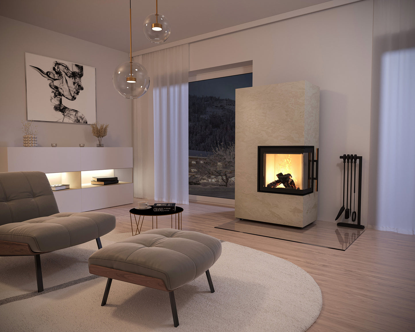 Kaminofen Monolith Depot D30 4/10,1 kW