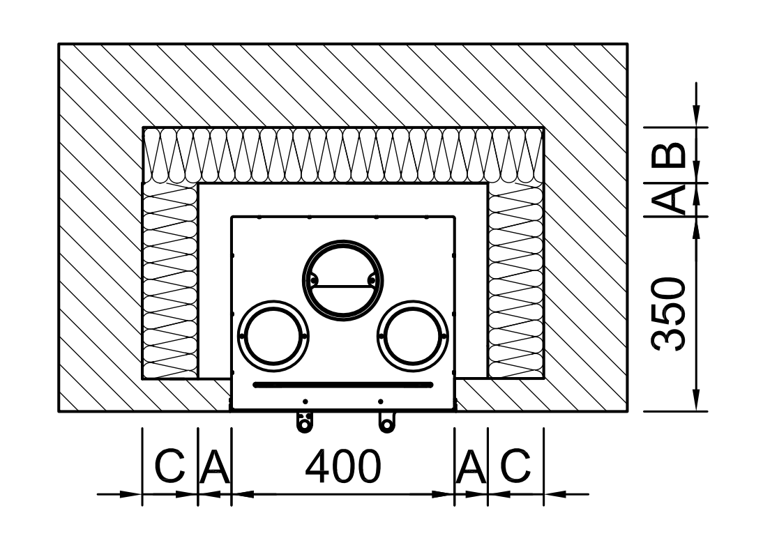 Kaminkassette Spartherm Linear XS 500 4 kW