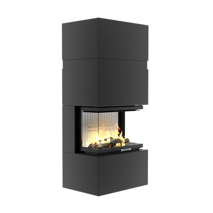 Kaminverkleidung Hitze Trinity 80x35x53.G Tri Box 12 kW