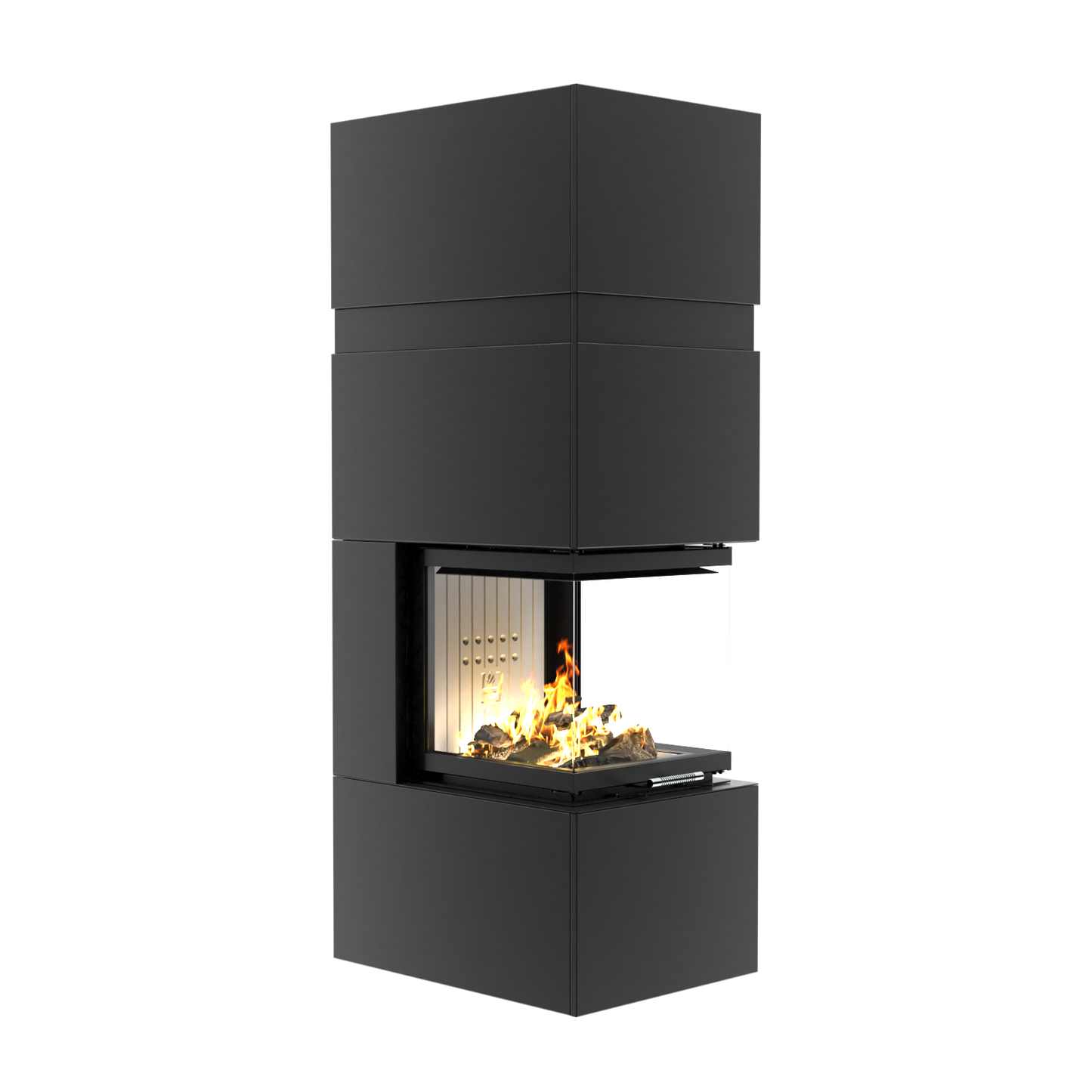 Kaminverkleidung Hitze Trinity 54x54x53.G Tri Box 10 kW