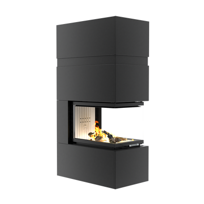 Kaminverkleidung Hitze Trinity 54x80x53.G Tri Box 12 kW