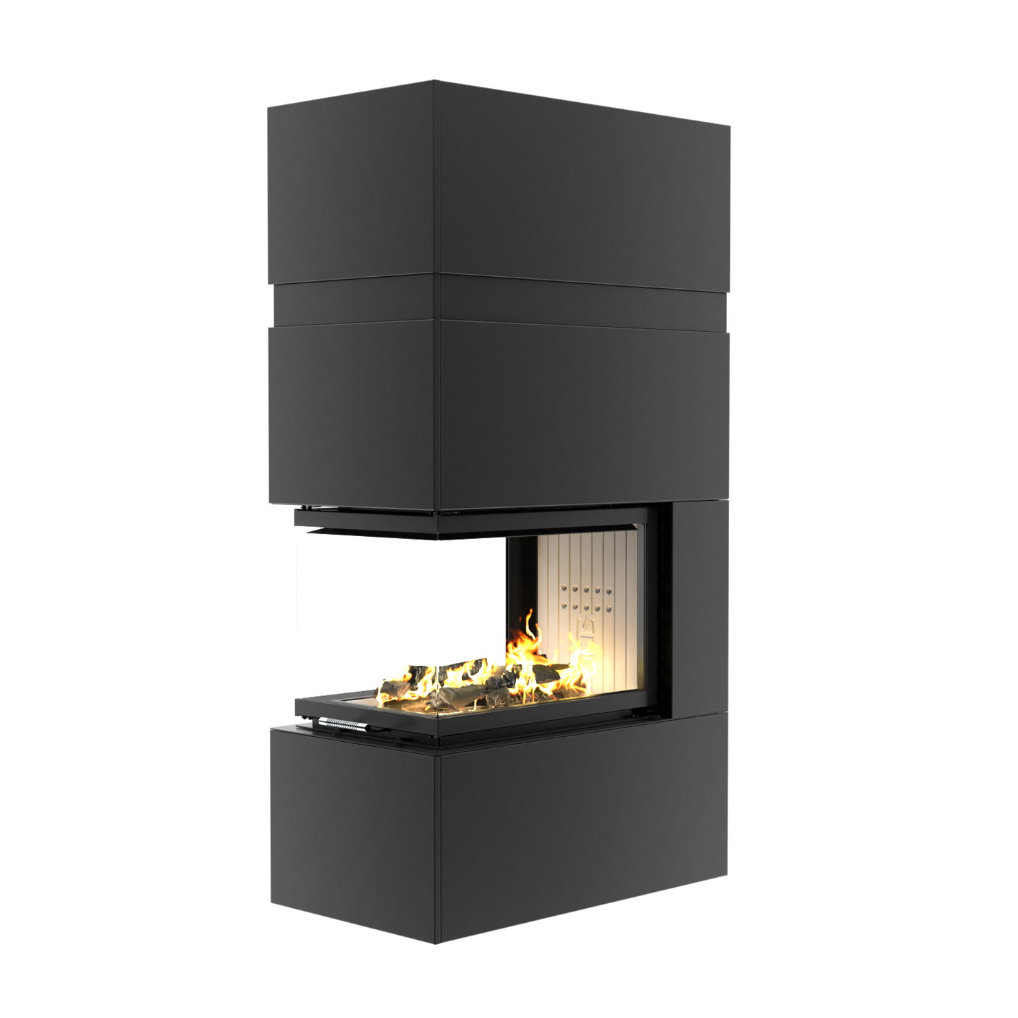 Kaminverkleidung Hitze Trinity 54x80x53.G Tri Box 12 kW