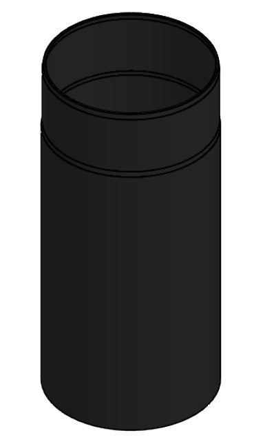Ofenrohr - Längenelement 330 mm - schwarz - Jeremias Ferro-Lux