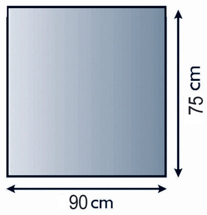 Glas-Funkenschutzplatte 6mm Stärke - Lienbacher
