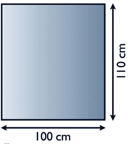 Glas-Funkenschutzplatte 6mm Stärke - Lienbacher