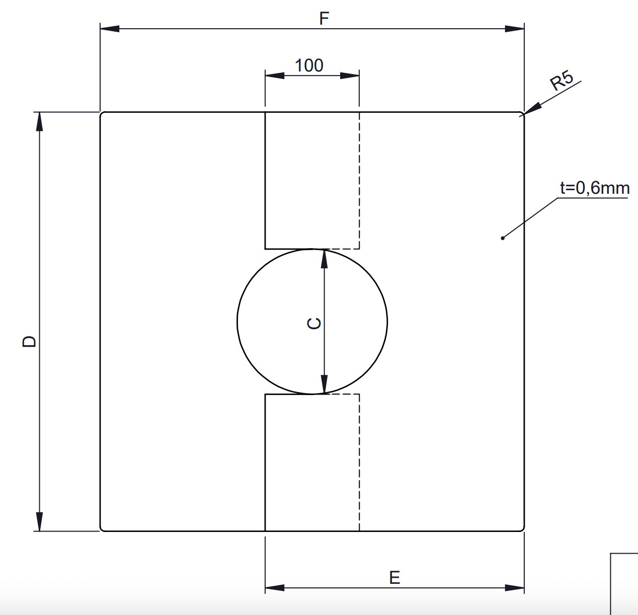 Edelstahlkamin - Wand-/Deckenblende zweiteilig 0°- 30° - Jeremias DW-ECO