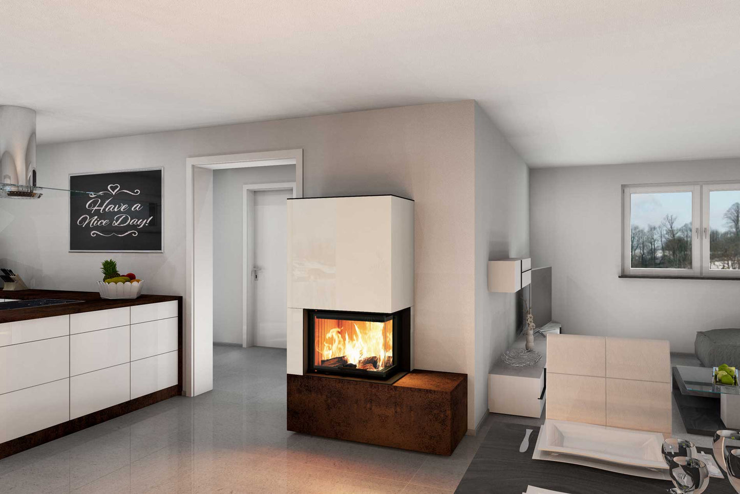 Kaminbausatz Neocube C12 7,8 kW