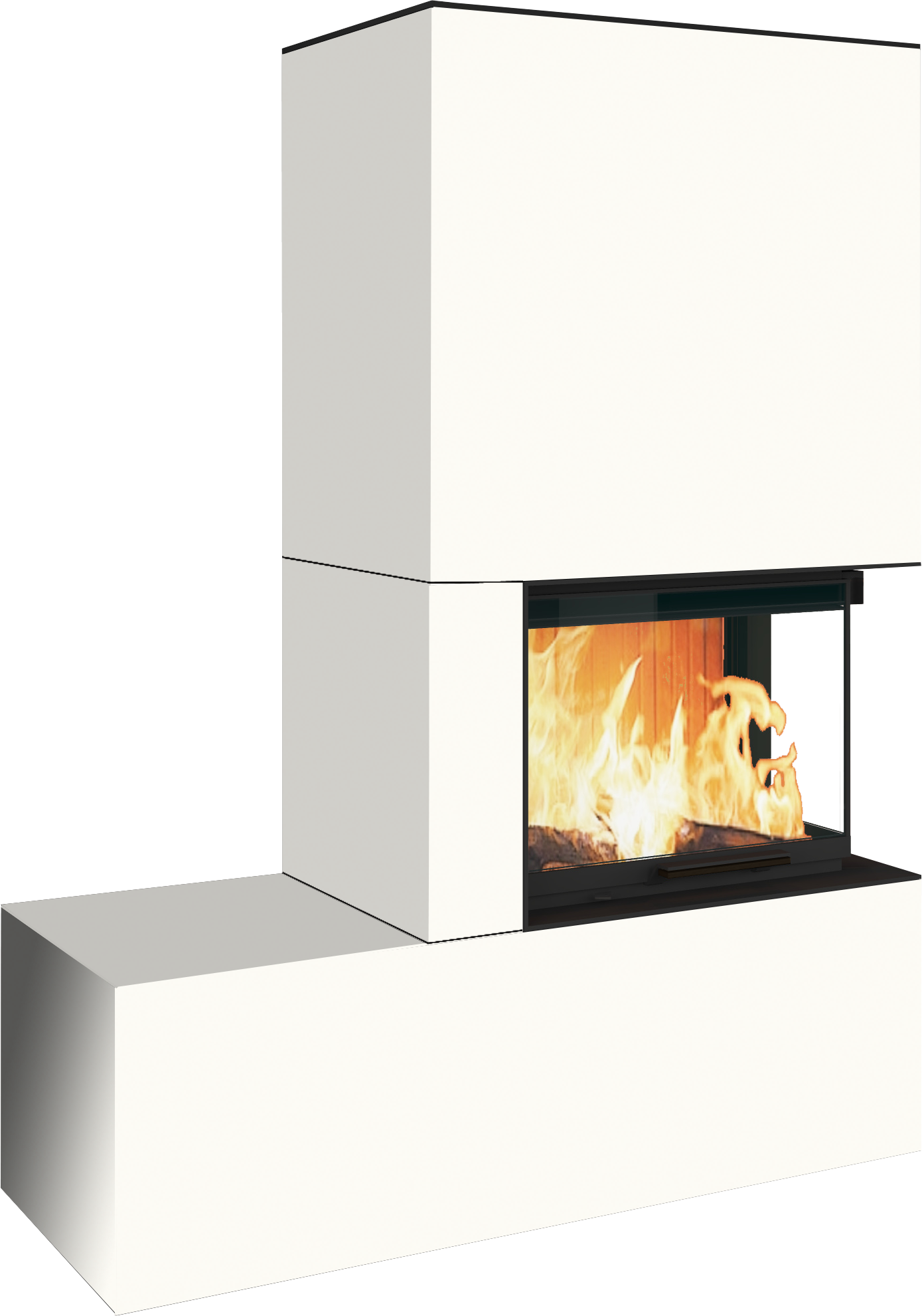 Kaminbausatz Neocube C13 7,8 kW