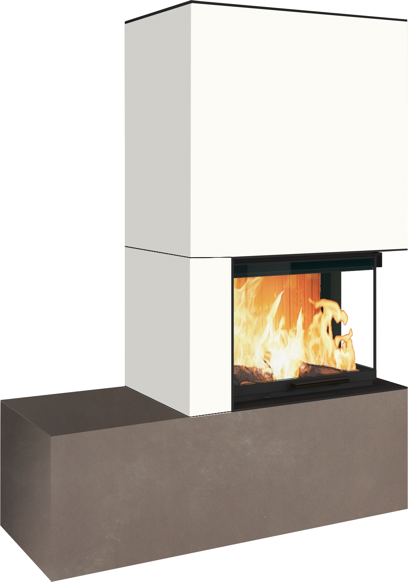 Kaminbausatz Neocube C13 7,8 kW