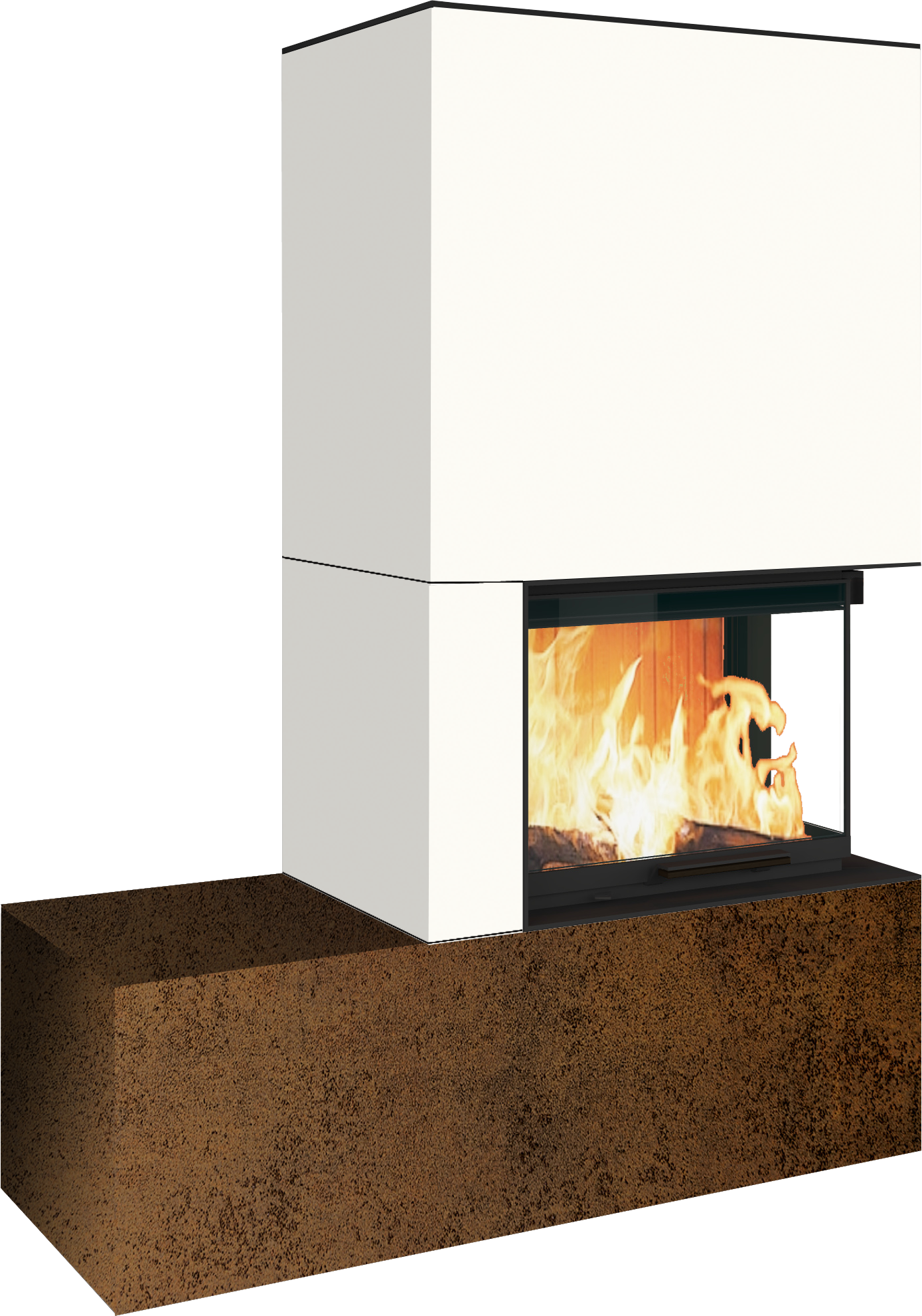 Kaminbausatz Neocube C13 7,8 kW