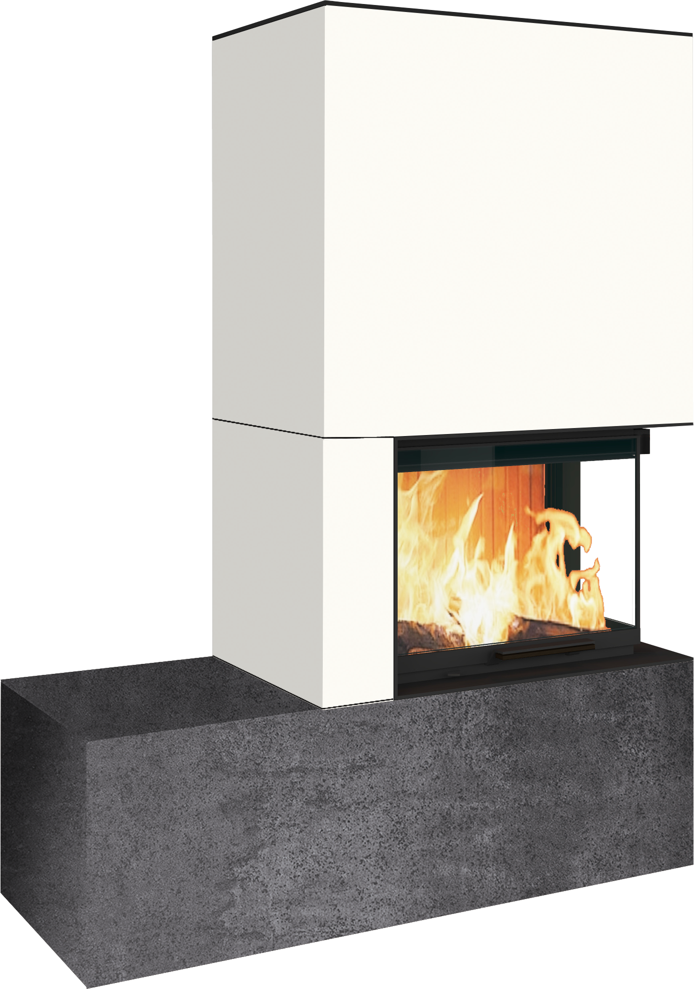 Kaminbausatz Neocube C13 7,8 kW