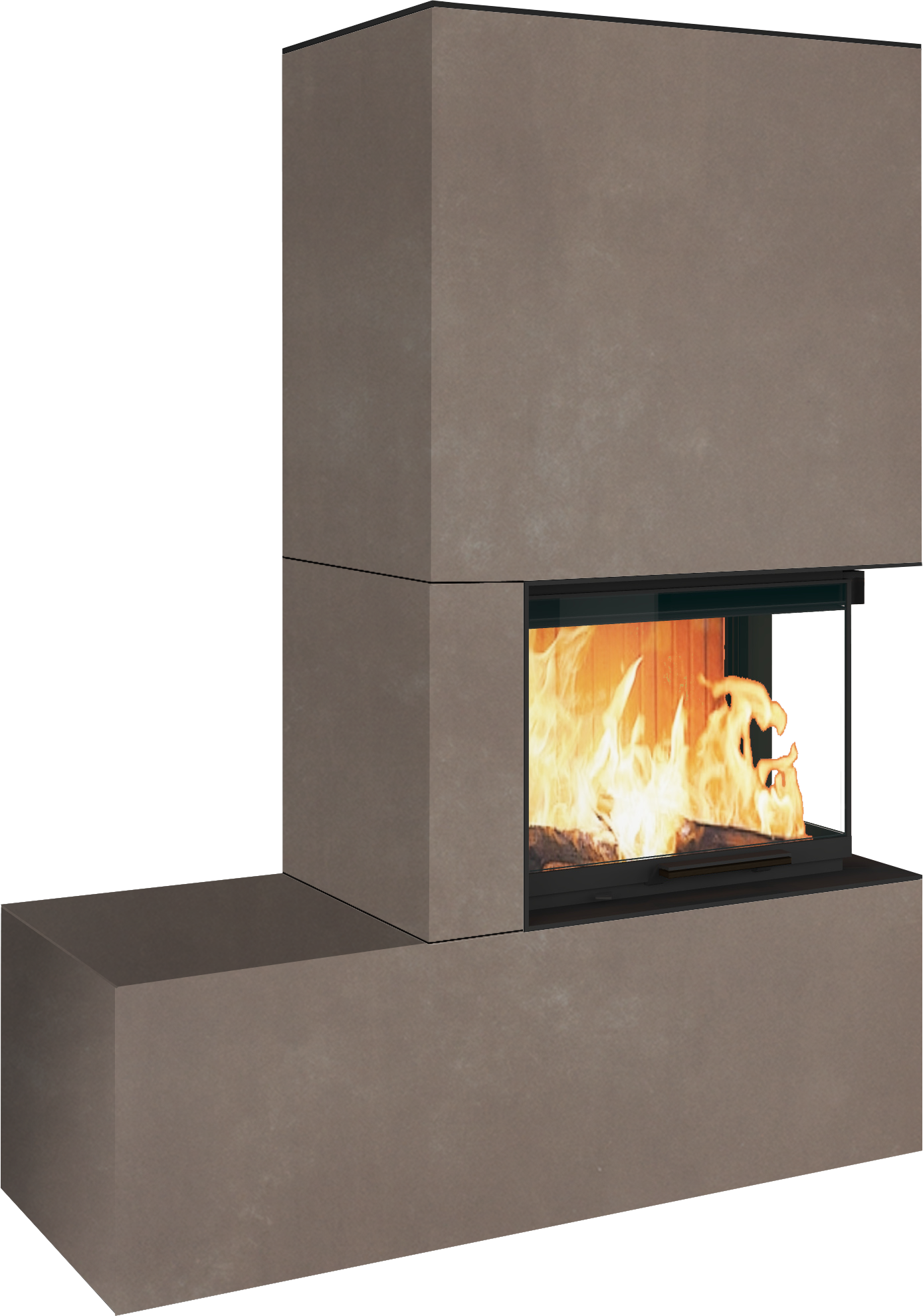 Kaminbausatz Neocube C13 7,8 kW