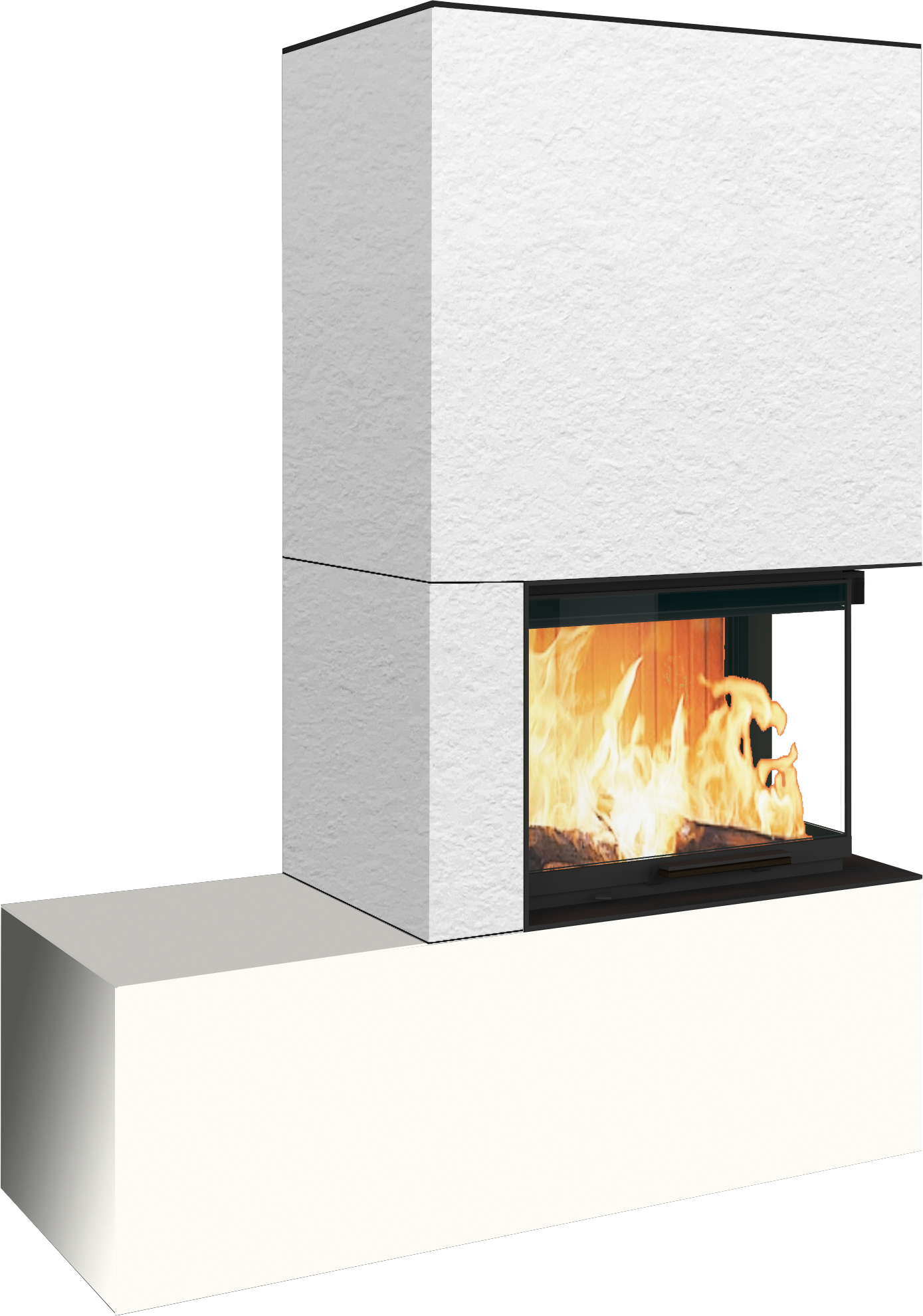 Kaminbausatz Neocube C13 7,8 kW