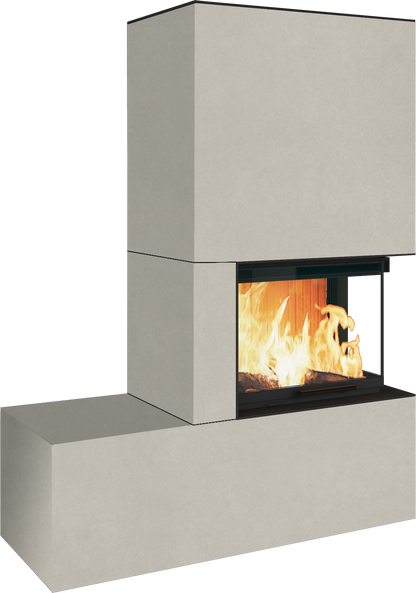 Kaminbausatz Neocube C13 7,8 kW