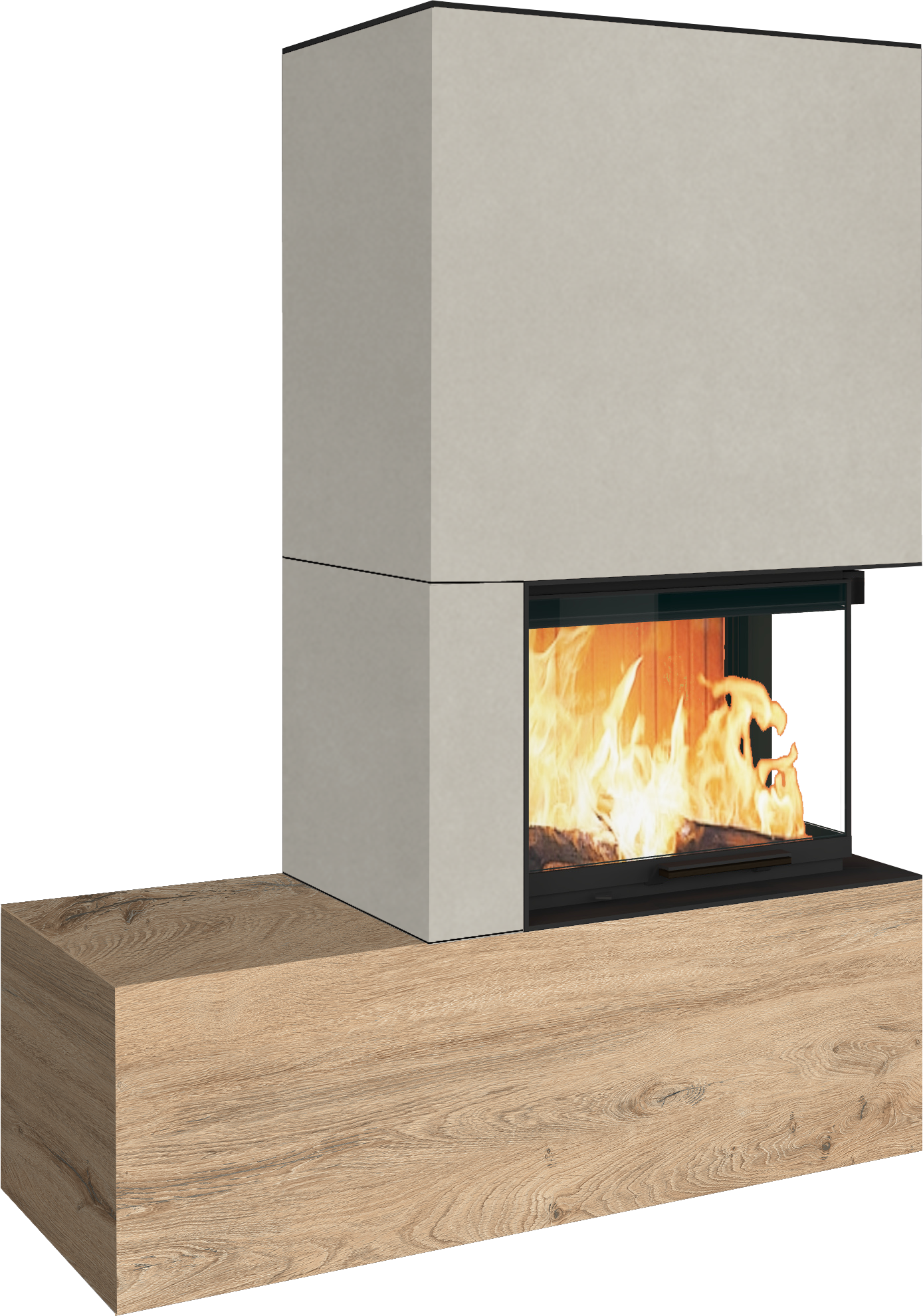 Kaminbausatz Neocube C13 7,8 kW