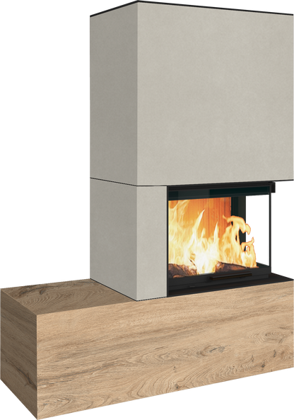 Kaminbausatz Neocube C13 7,8 kW
