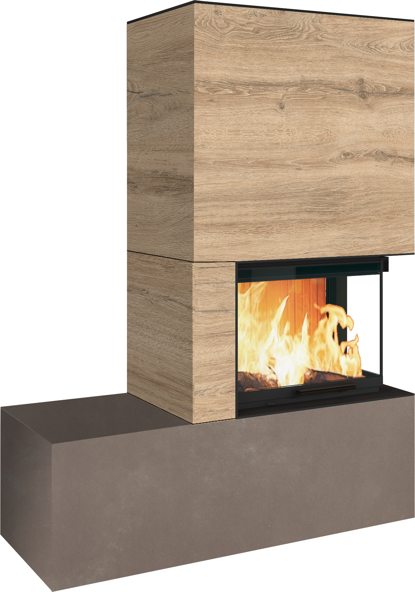 Kaminbausatz Neocube C13 7,8 kW