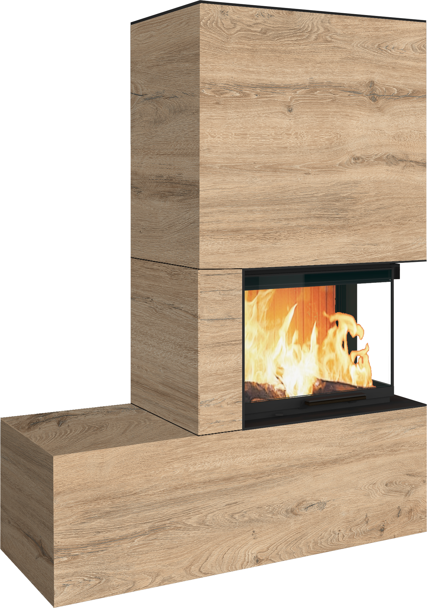 Kaminbausatz Neocube C13 7,8 kW