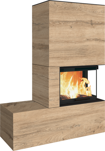 Kaminbausatz Neocube C13 7,8 kW