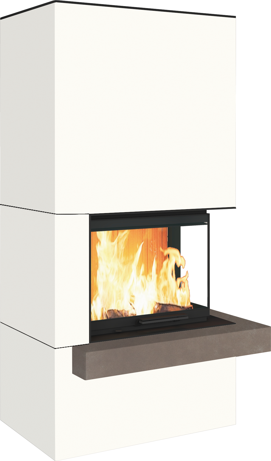 Kaminbausatz Neocube C14 7,8 kW