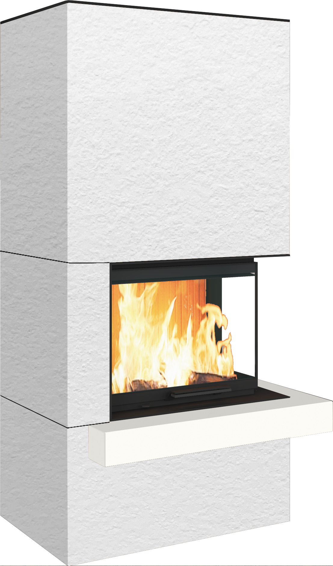 Kaminbausatz Neocube C14 7,8 kW