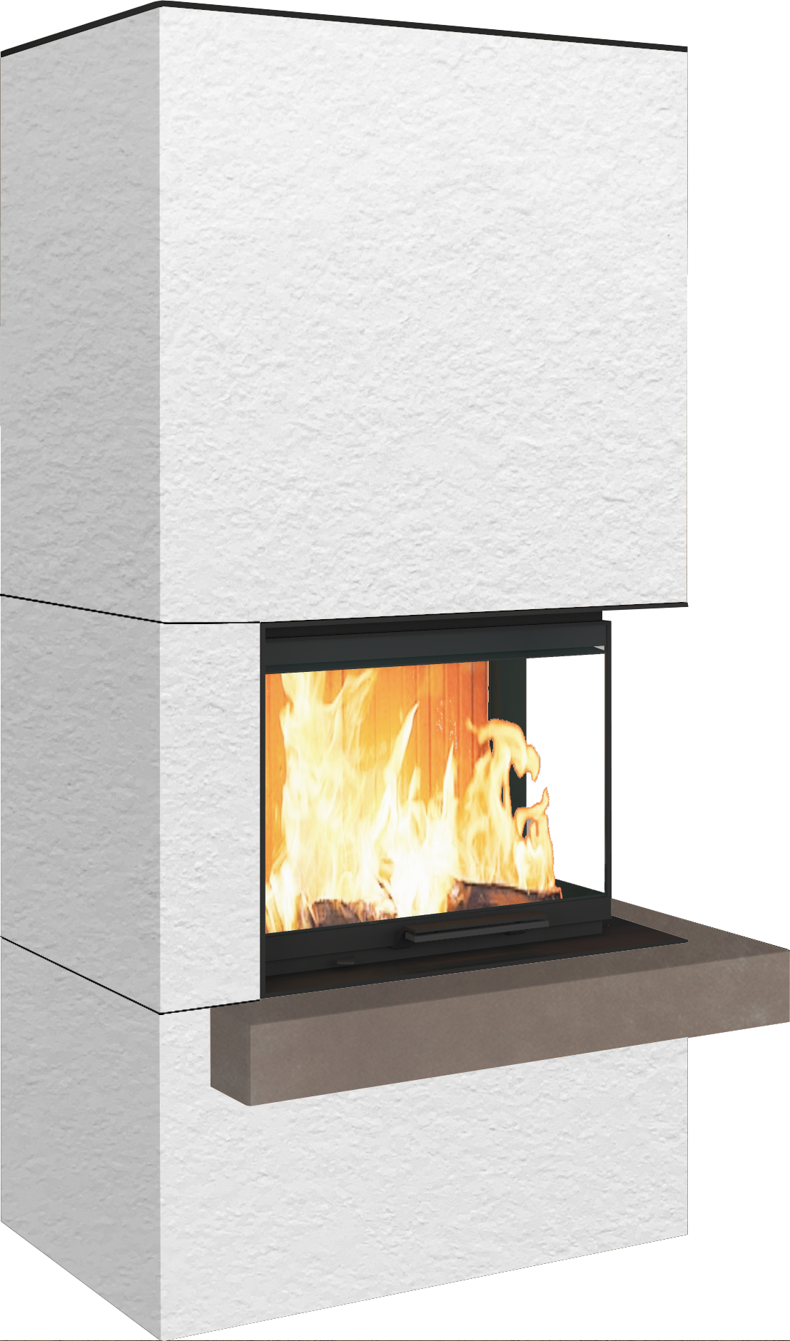 Kaminbausatz Neocube C14 7,8 kW