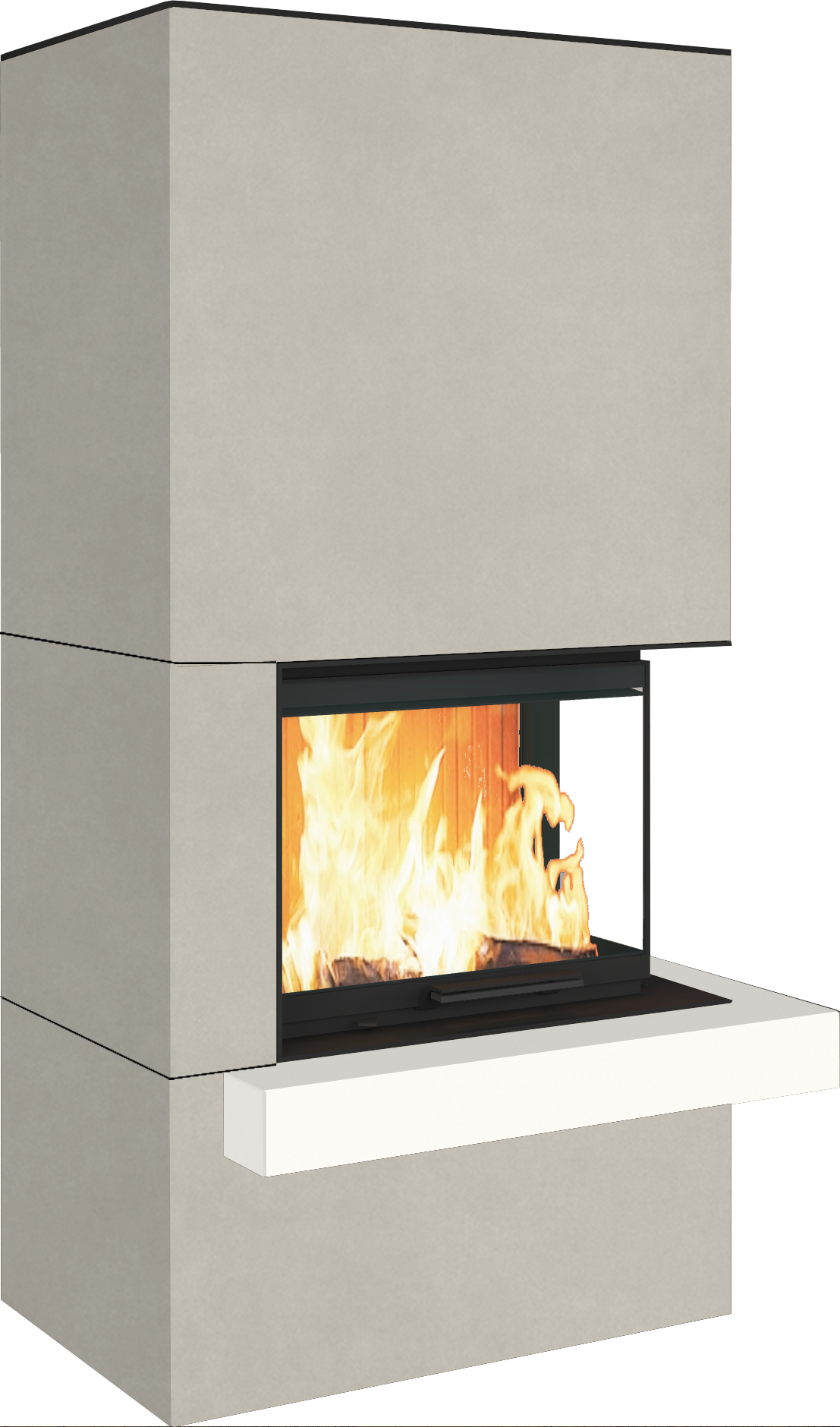 Kaminbausatz Neocube C14 7,8 kW