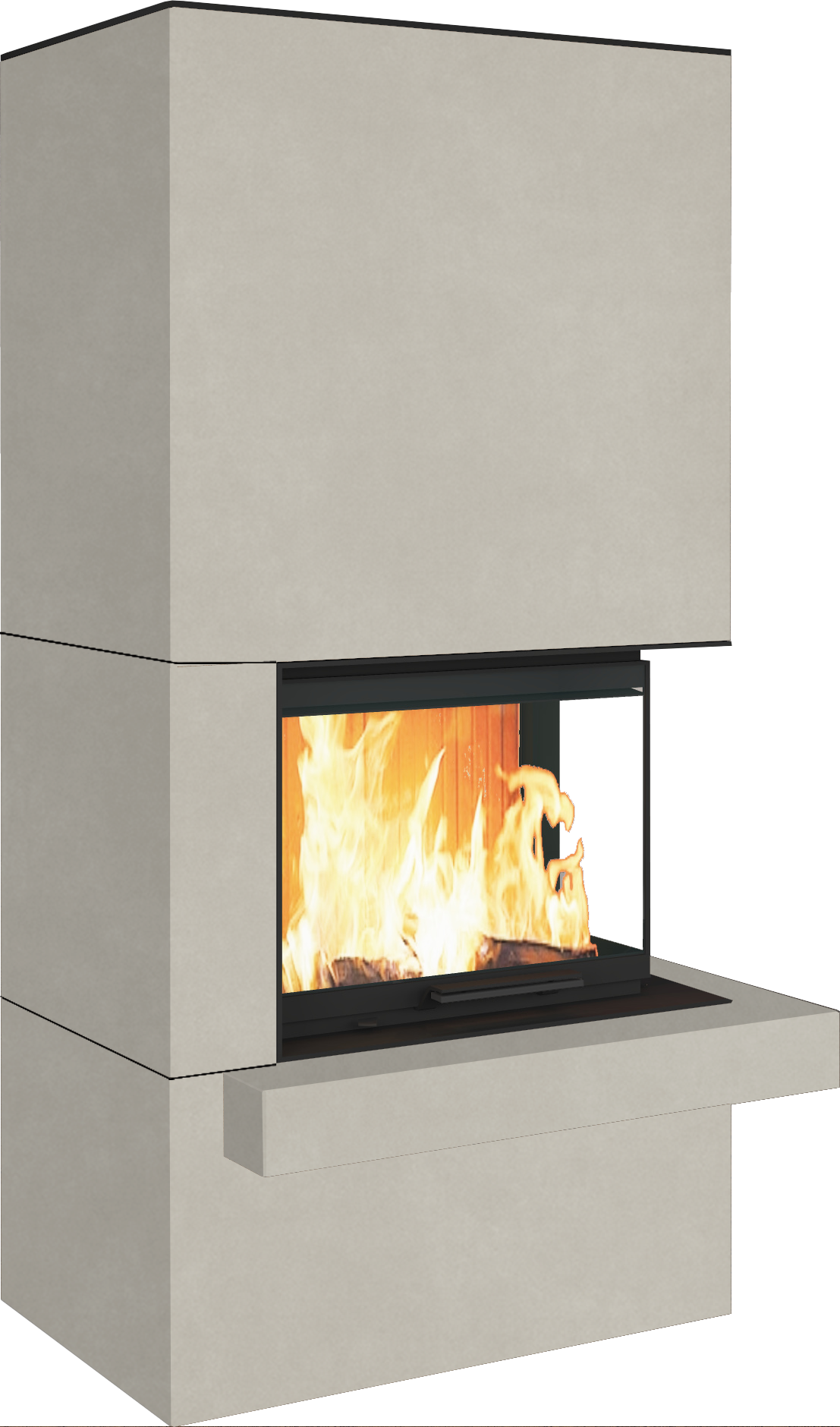 Kaminbausatz Neocube C14 7,8 kW