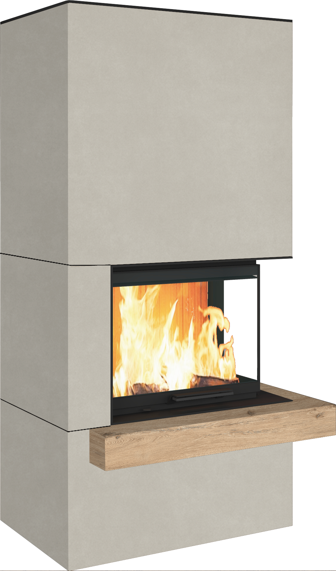 Kaminbausatz Neocube C14 7,8 kW