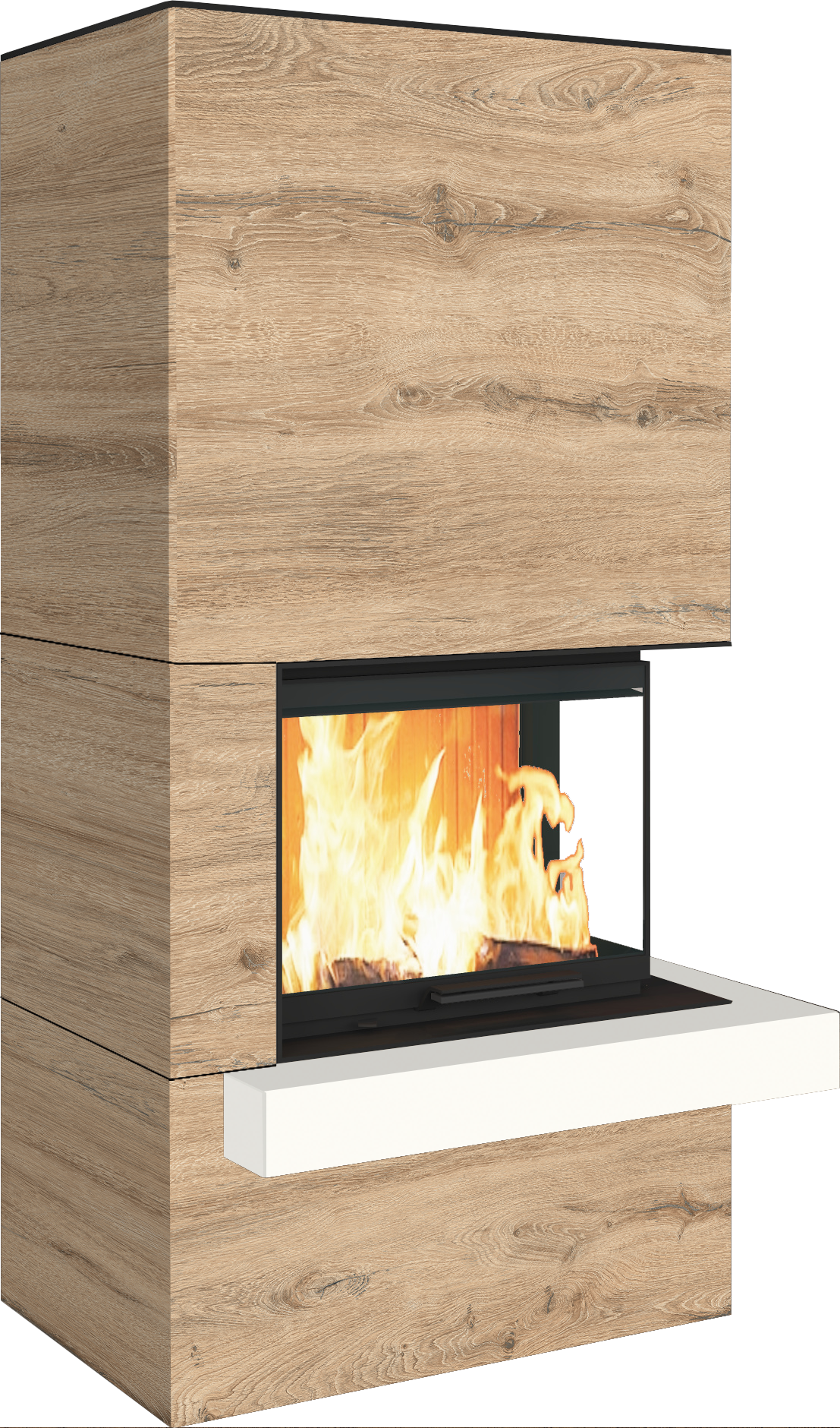 Kaminbausatz Neocube C14 7,8 kW