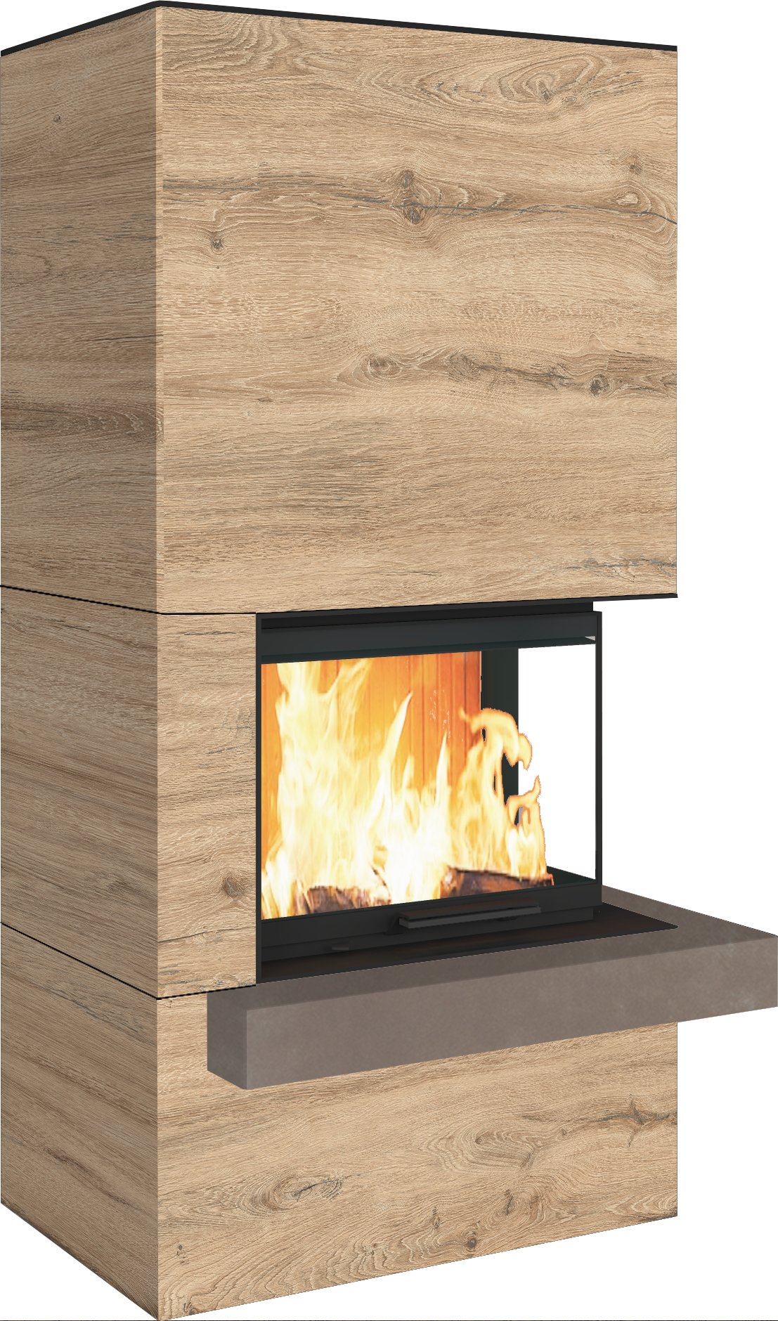 Kaminbausatz Neocube C14 7,8 kW