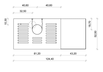 Kaminbausatz Neocube C12 7,8 kW