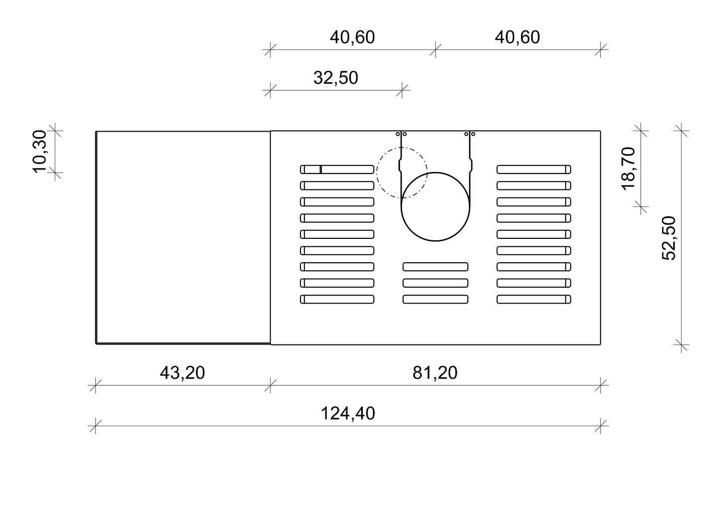 Kaminbausatz Neocube C13 7,8 kW
