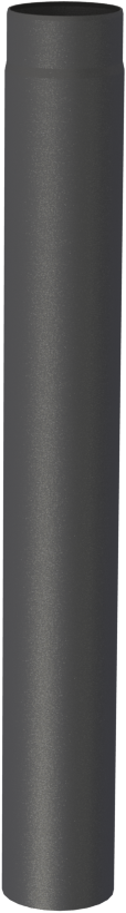 Ofenrohr - Längenelement 1000 mm - schwarz - Jeremias Ferro-Lux