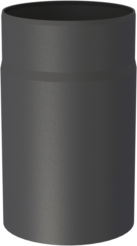 Ofenrohr - Längenelement 250 mm - schwarz - Jeremias Ferro-Lux