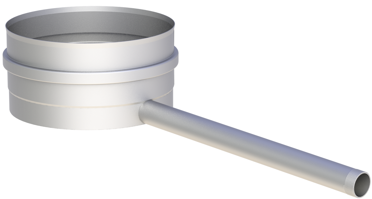 Jeremias FU06 Komplettset – Einwandiges Abgassystem Ø150 mm – 7,30 m Höhe – Edelstahl
