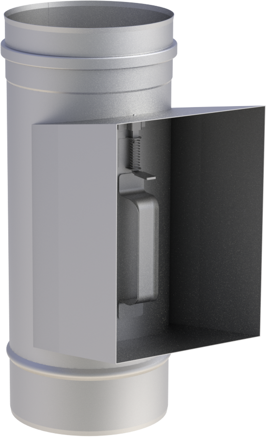 Jeremias FU06 Komplettset – Einwandiges Abgassystem Ø150 mm – 7,30 m Höhe – Edelstahl