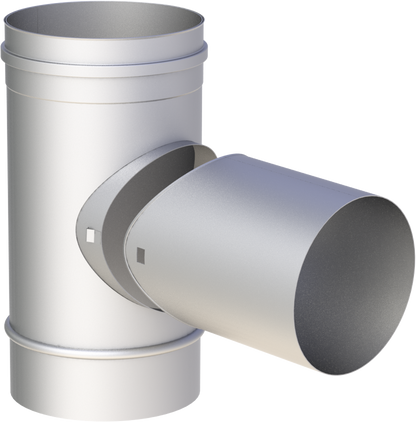 Jeremias FU06 Komplettset – Einwandiges Abgassystem Ø150 mm – 7,30 m Höhe – Edelstahl