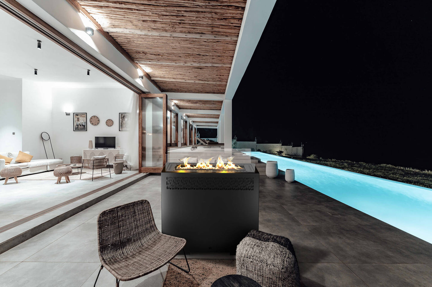 Gas-Terrassenheizung Hitze FUENTE L 12,3 kW