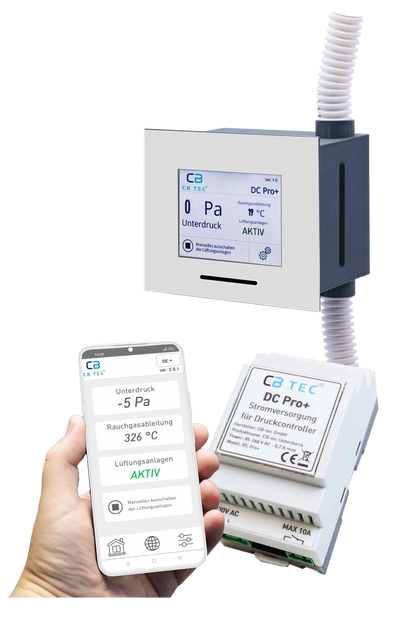CB-Tec Differenzdruckcontroller Komplett Set DC Pro+ DIBT geprüft
