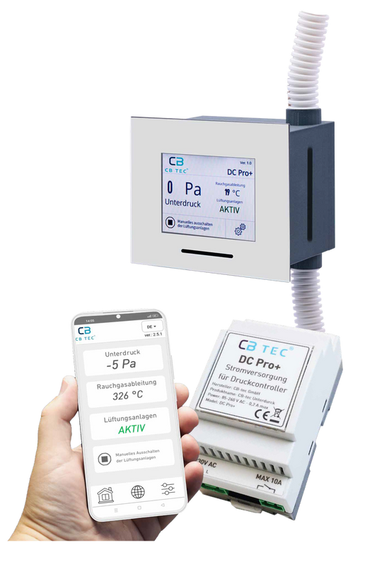 CB-Tec Differenzdruckcontroller Komplett Set DC Pro+ DIBT geprüft