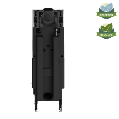 Kamineinsatz Hitze Trinity 54x80x53.G 12 kW