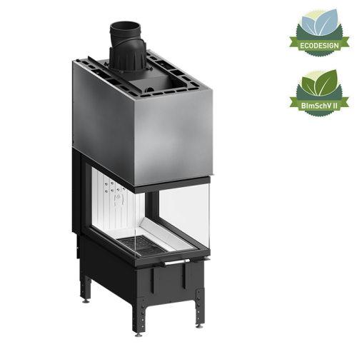 Kamineinsatz Hitze Trinity 54x80x53.G 12 kW