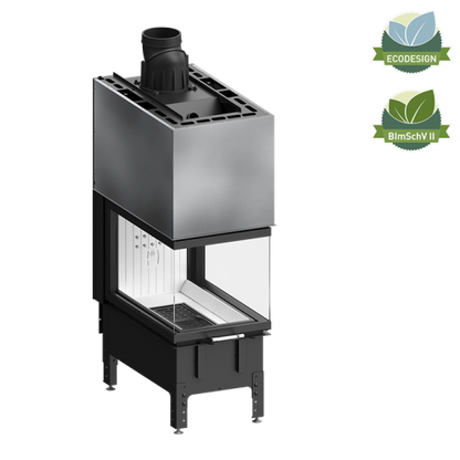 Kamineinsatz Hitze Trinity 54x80x53.G 12 kW