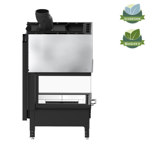 Kamineinsatz Hitze Trinity 54x80x53.G 12 kW