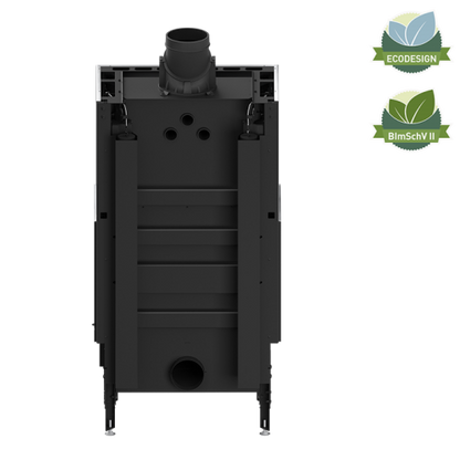 Kamineinsatz Hitze Trinity 80x35x53.G 12 kW