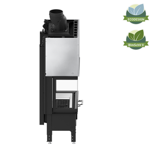 Kamineinsatz Hitze Trinity 80x35x53.G 12 kW