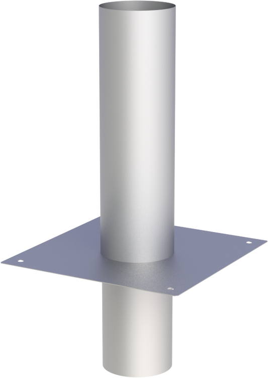 Schornsteinverlängerung - Kaminerhöhung (l=500mm) - einwandig - Jeremias