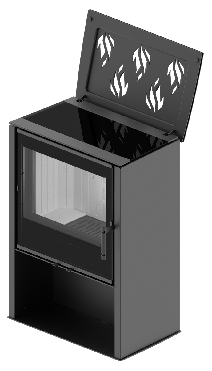 Kaminofen Hitze Lupo M 8,7 kW